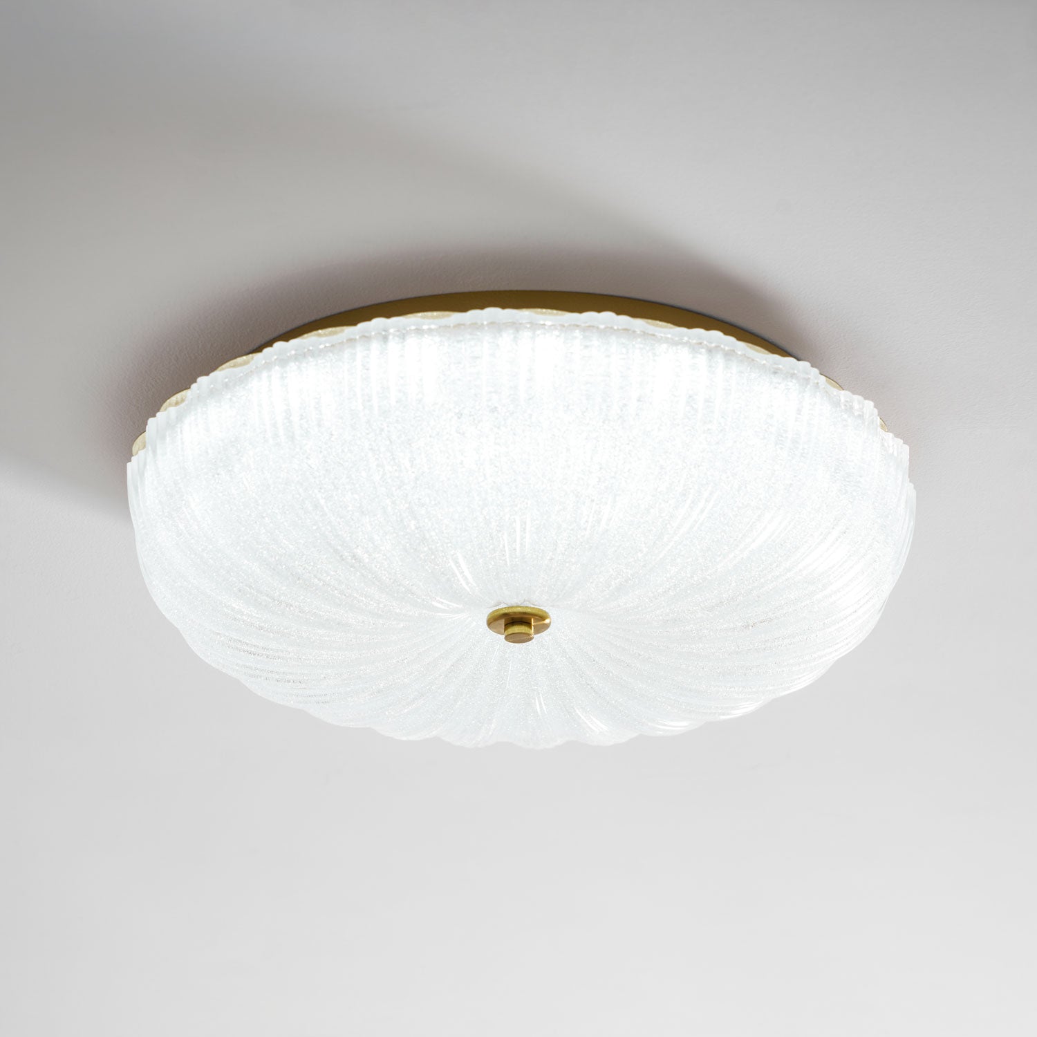 Solstice Frosted Glass Flush Mount