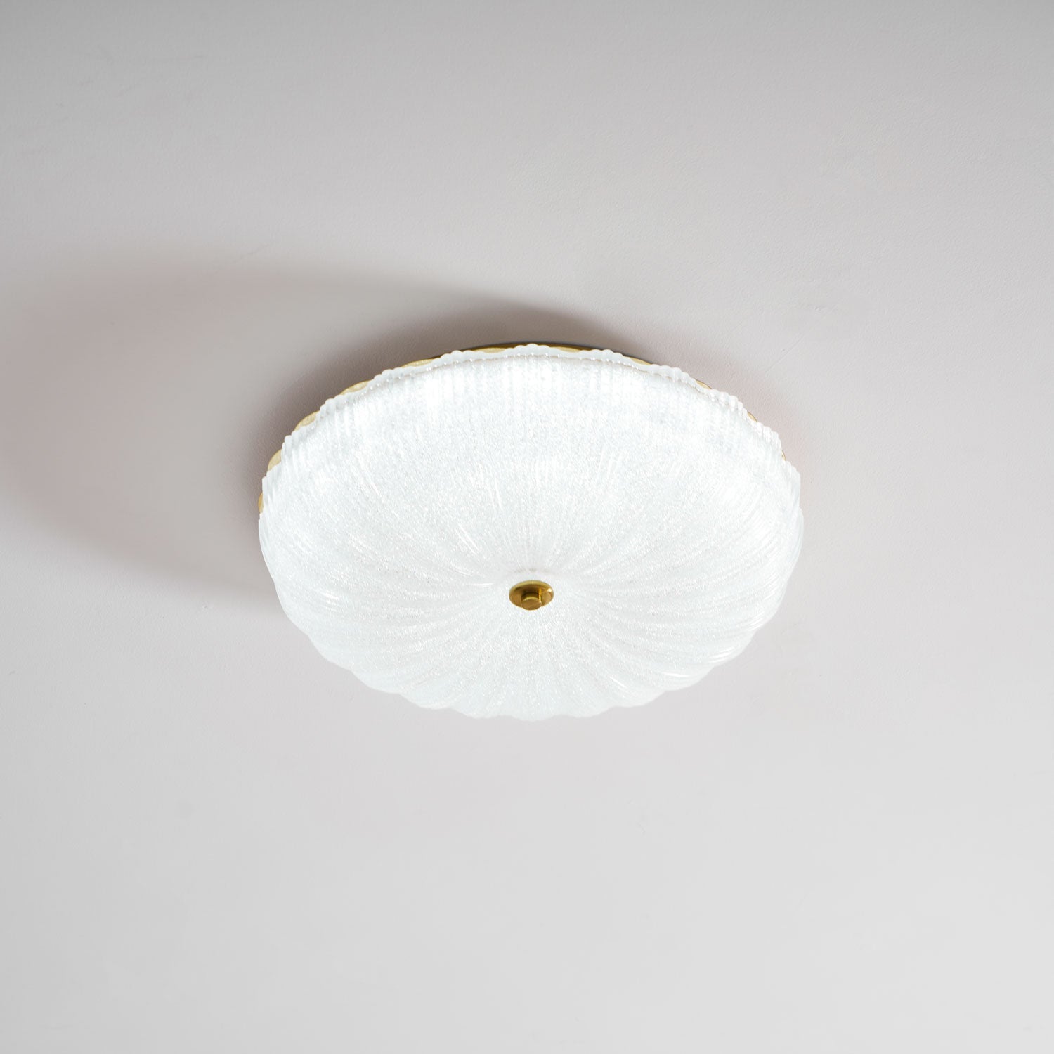 Solstice Frosted Glass Flush Mount