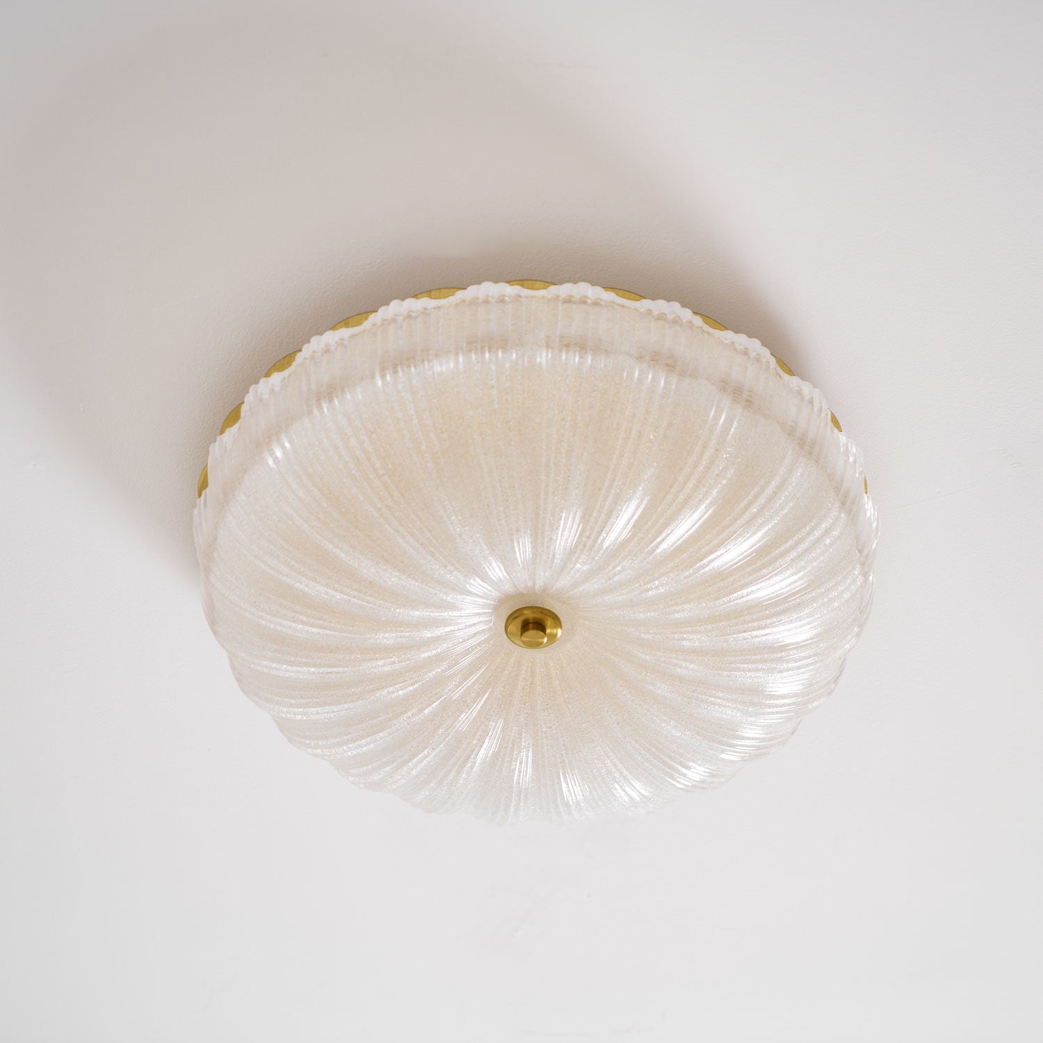 Solstice Frosted Glass Flush Mount