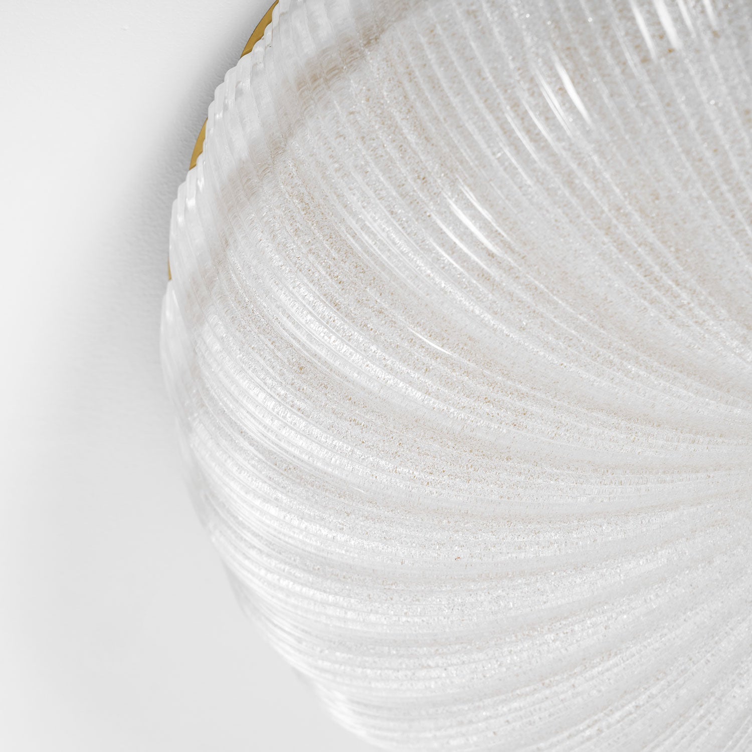 Solstice Frosted Glass Flush Mount