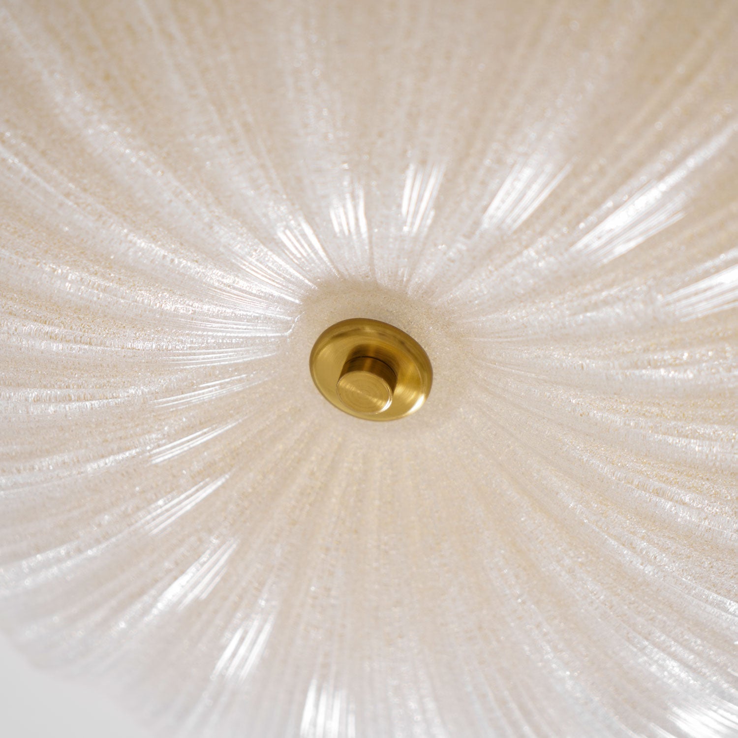 Solstice Frosted Glass Flush Mount