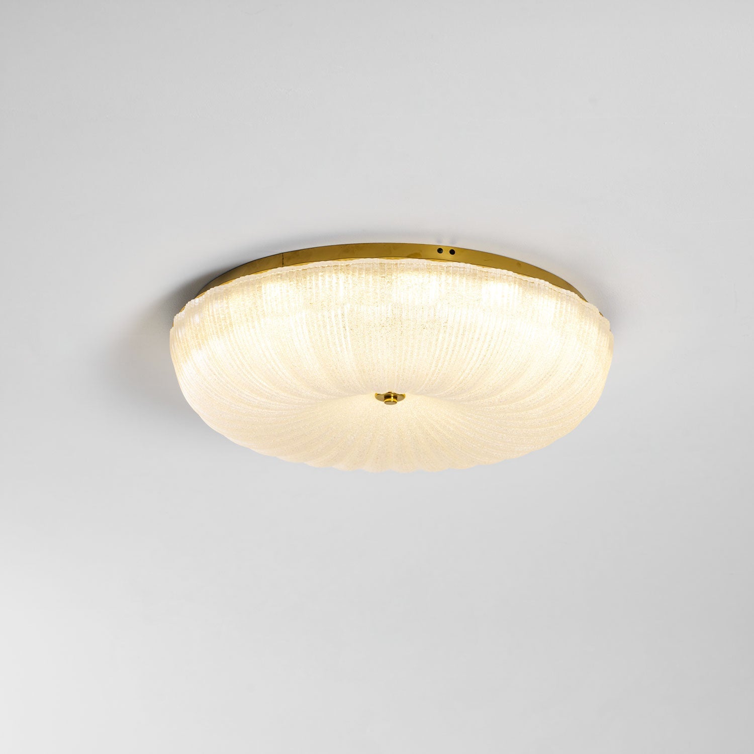 Solstice Frosted Glass Flush Mount