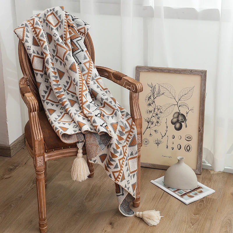 Linnea Knitted Throw