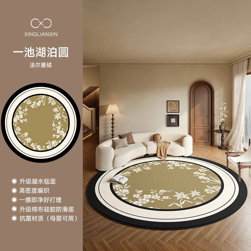 Aldric Medallion Round Rug