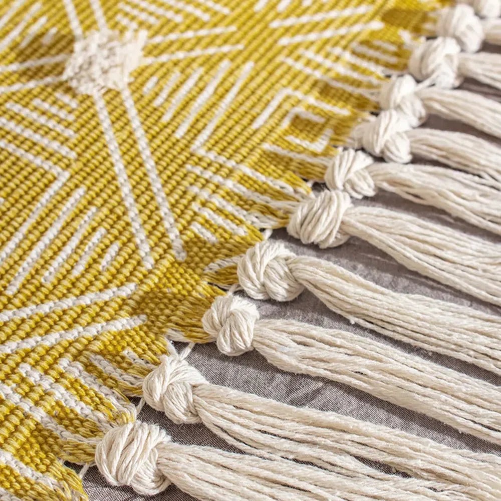 Linea Cotton Tassel Mat