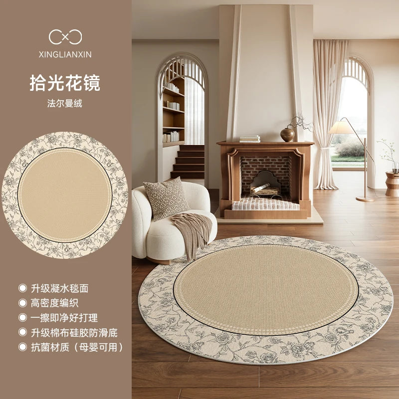 Aldric Medallion Round Rug