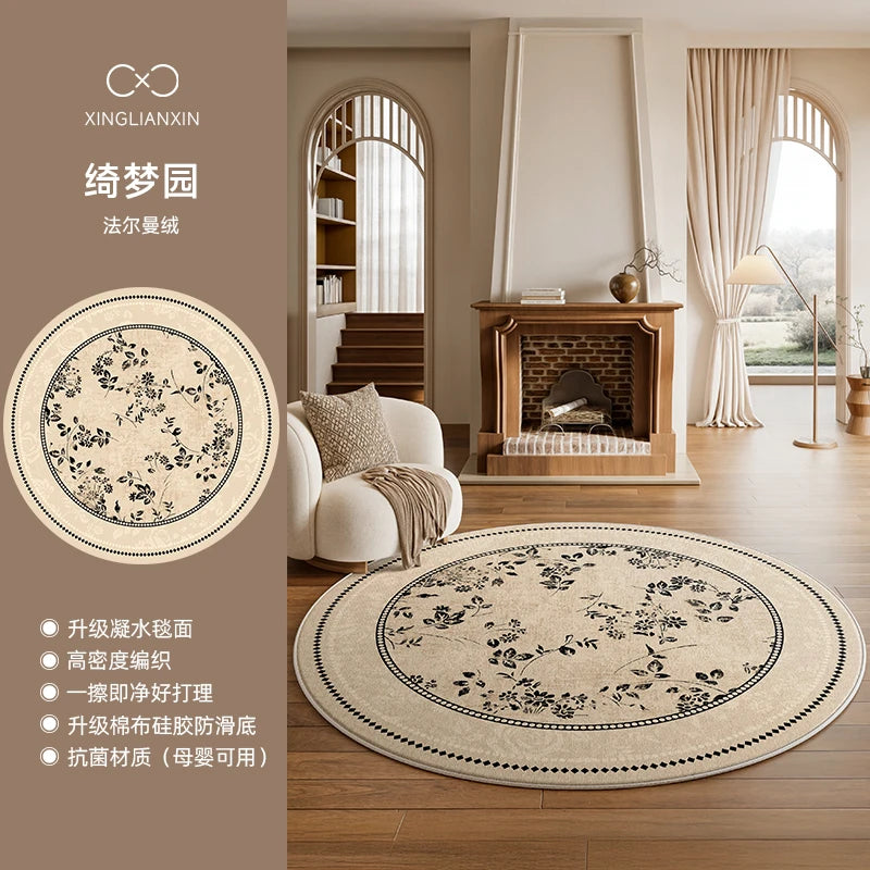 Aldric Medallion Round Rug
