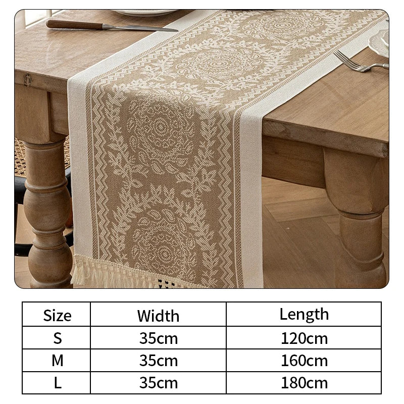 Halda Linen-Weave Table Runner