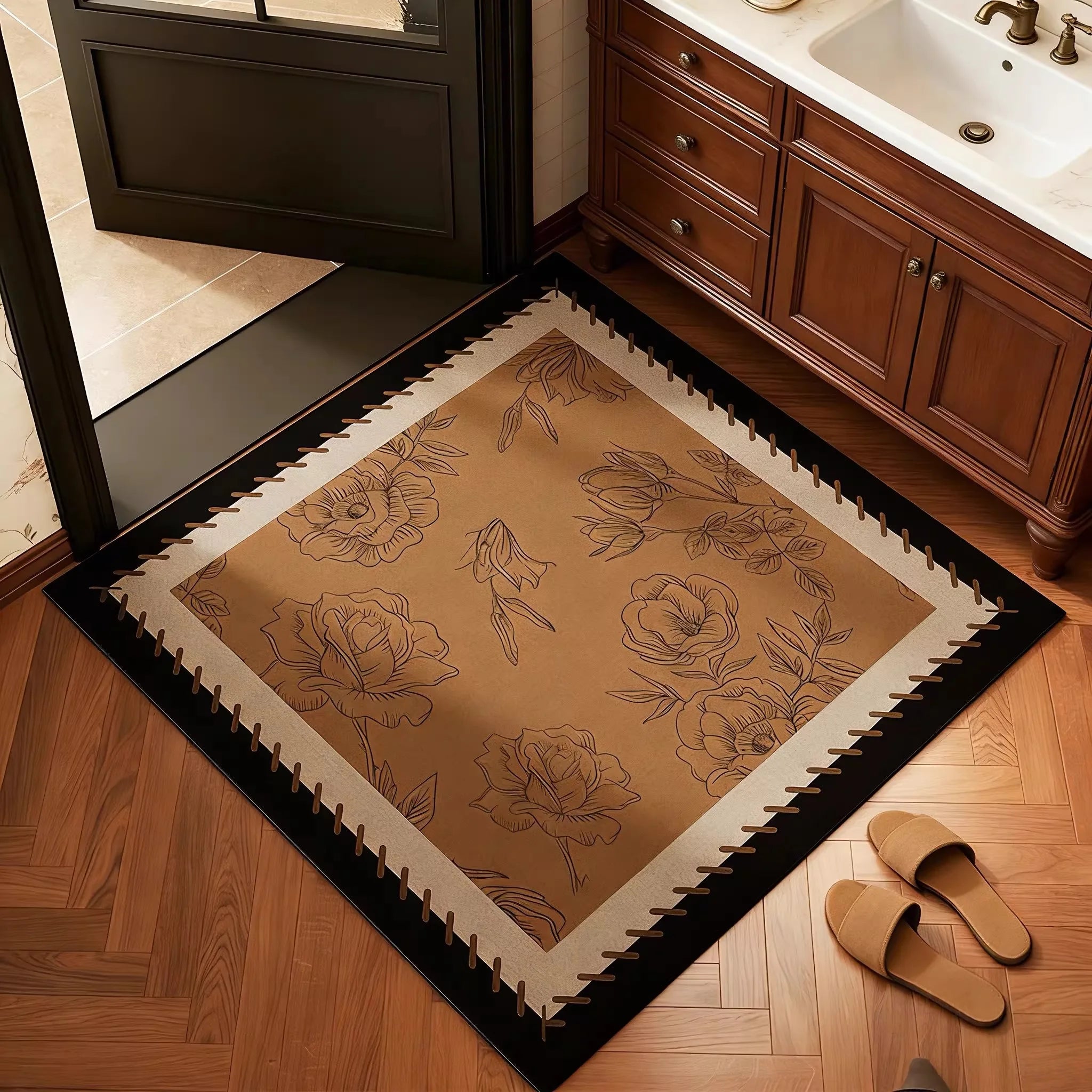 Aster Vintage Geometric Doormat