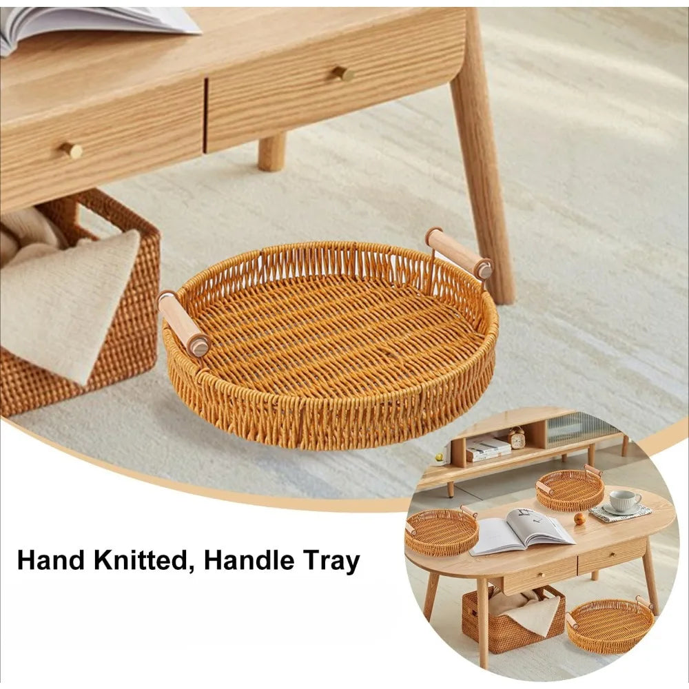 Wicken Handwoven Rattan Tray