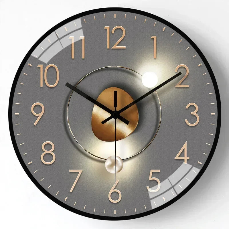 Clear Glass Dial Wall Clock