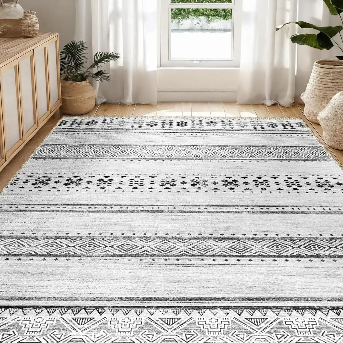Sahara Bohemian Washable Rug
