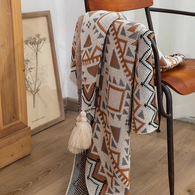 Linnea Knitted Throw