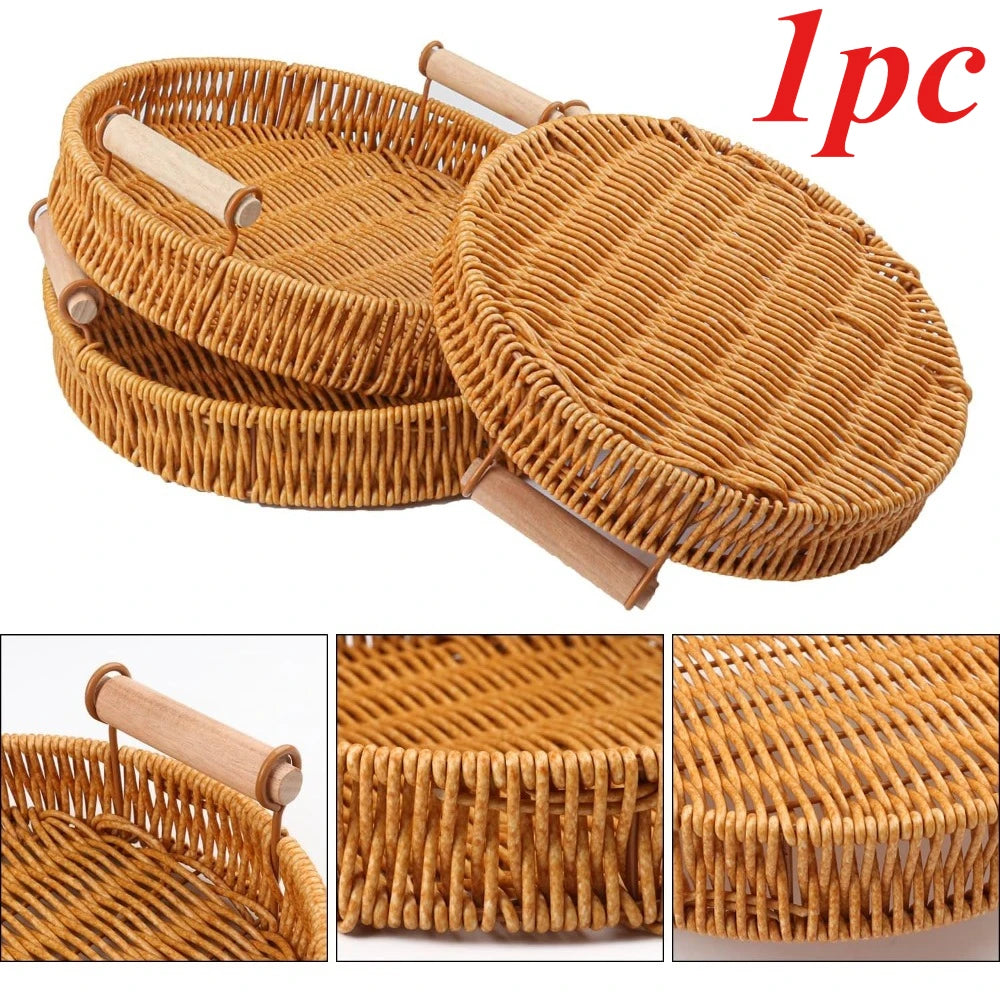 Wicken Handwoven Rattan Tray