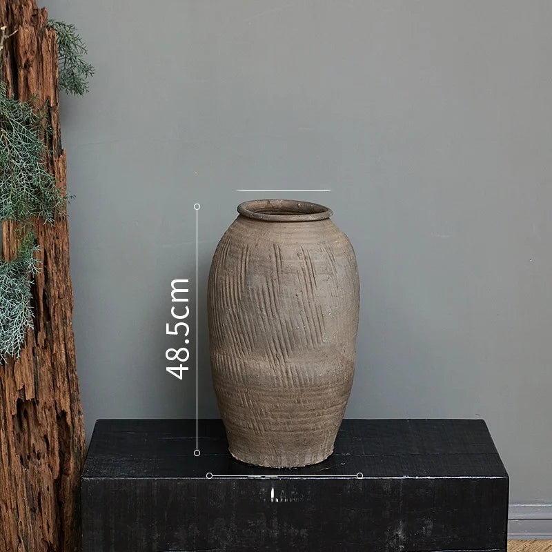 Sienna Large Terracotta Vase