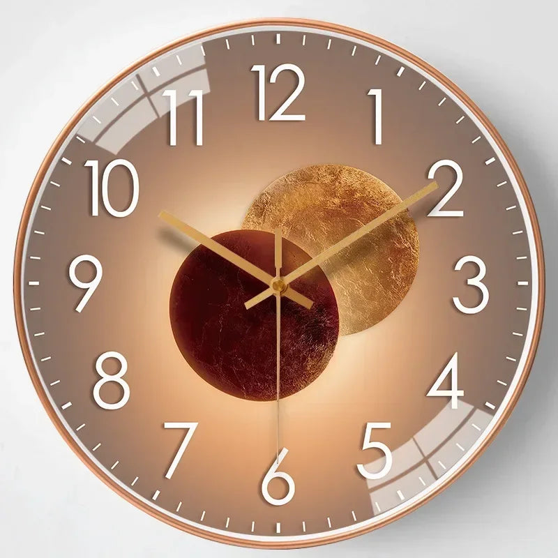 Clear Glass Dial Wall Clock