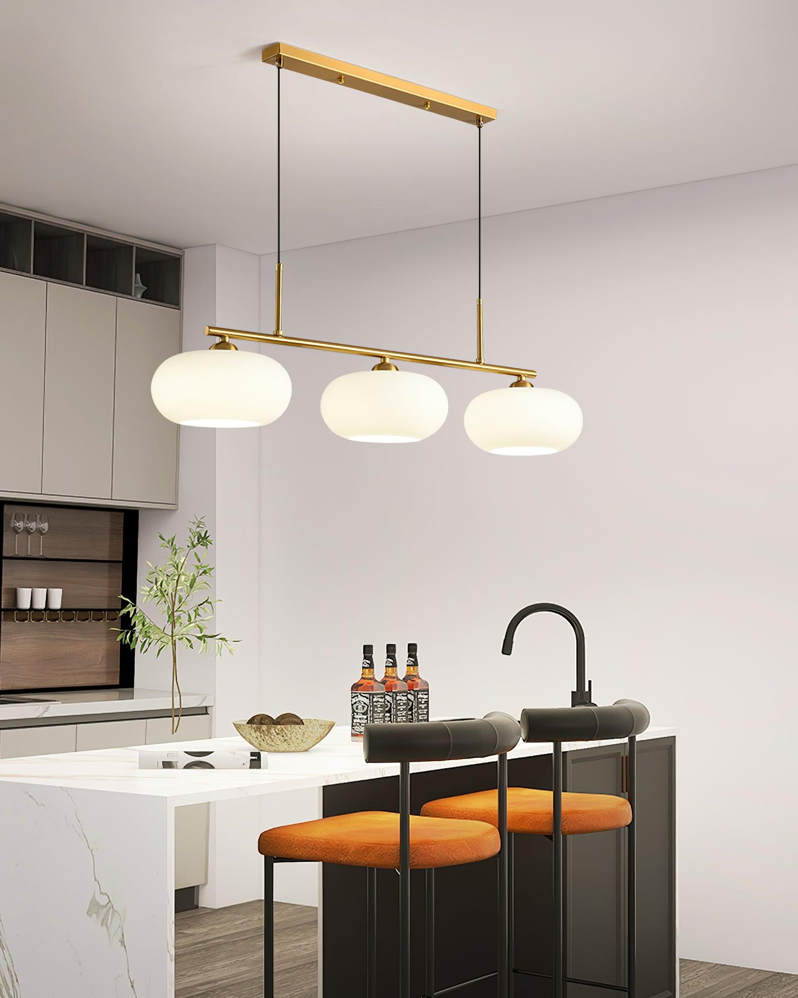 Trio Globe Linear Pendant