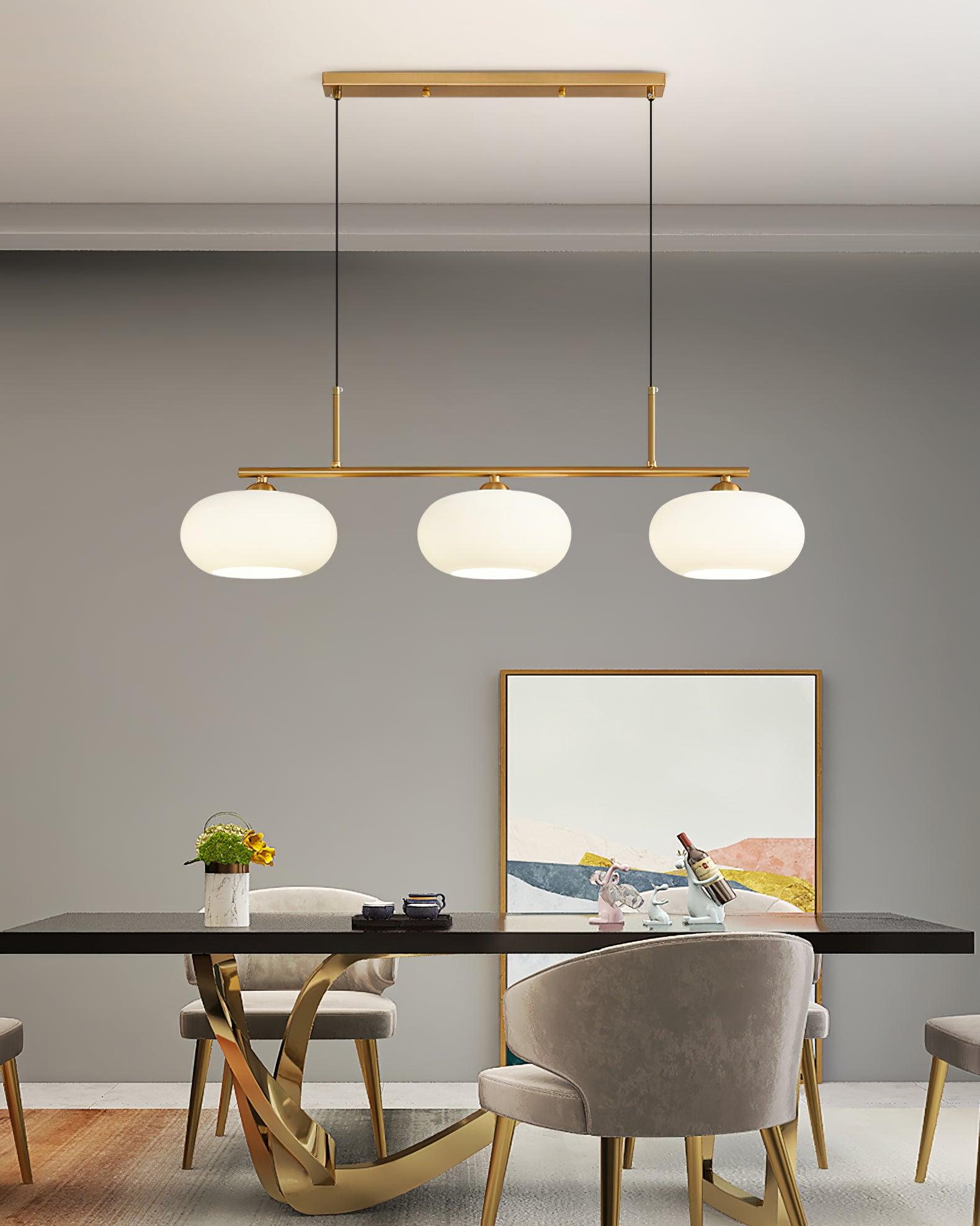 Trio Globe Linear Pendant
