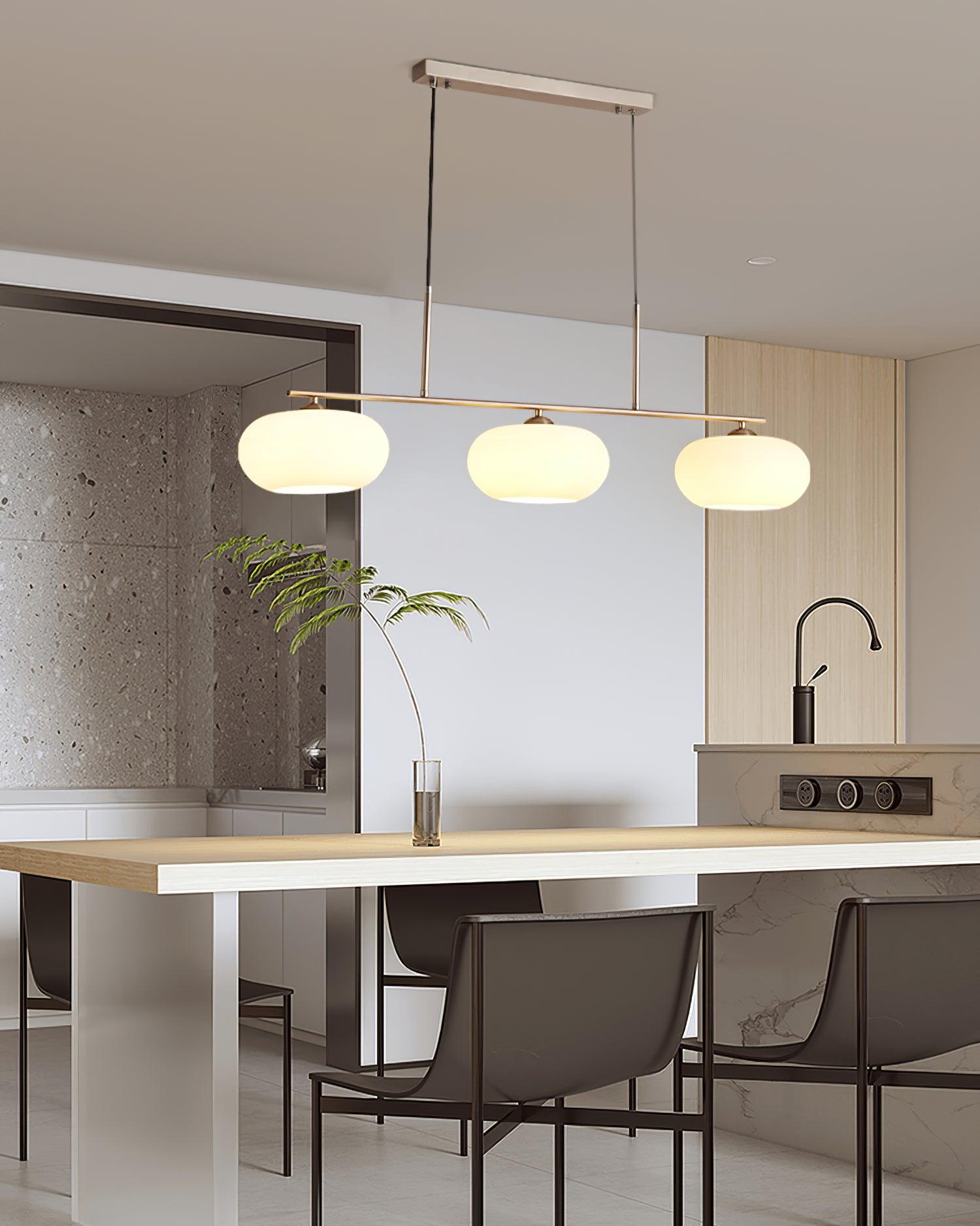 Trio Globe Linear Pendant