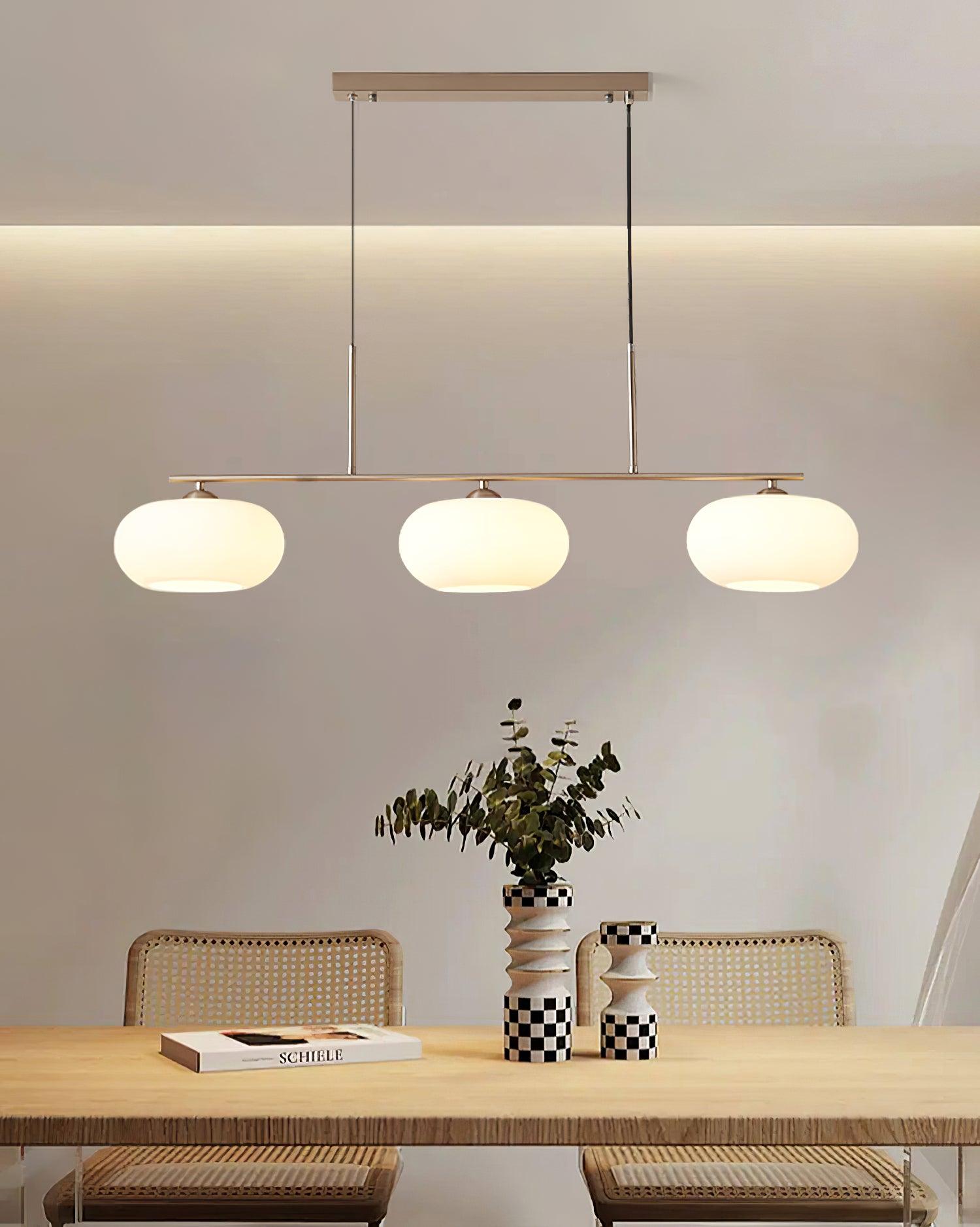 Trio Globe Linear Pendant
