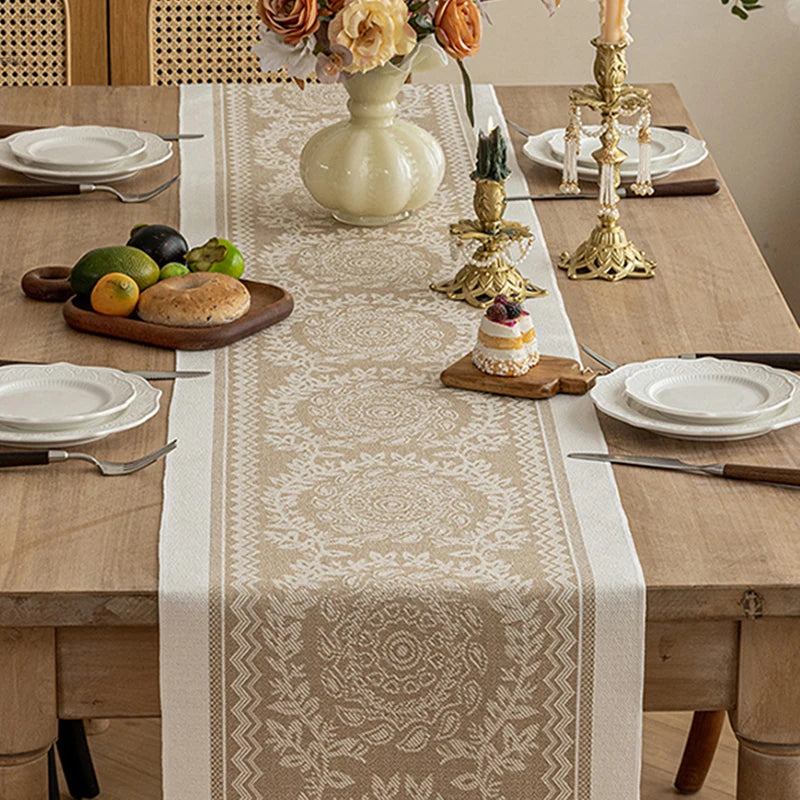 Halda Linen-Weave Table Runner