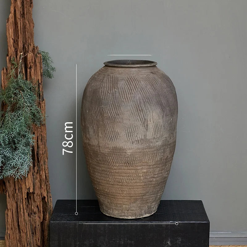 Sienna Large Terracotta Vase
