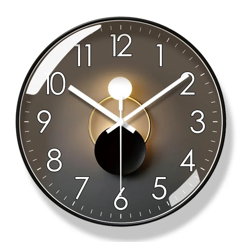 Round Acrylic Silent Wall Clock