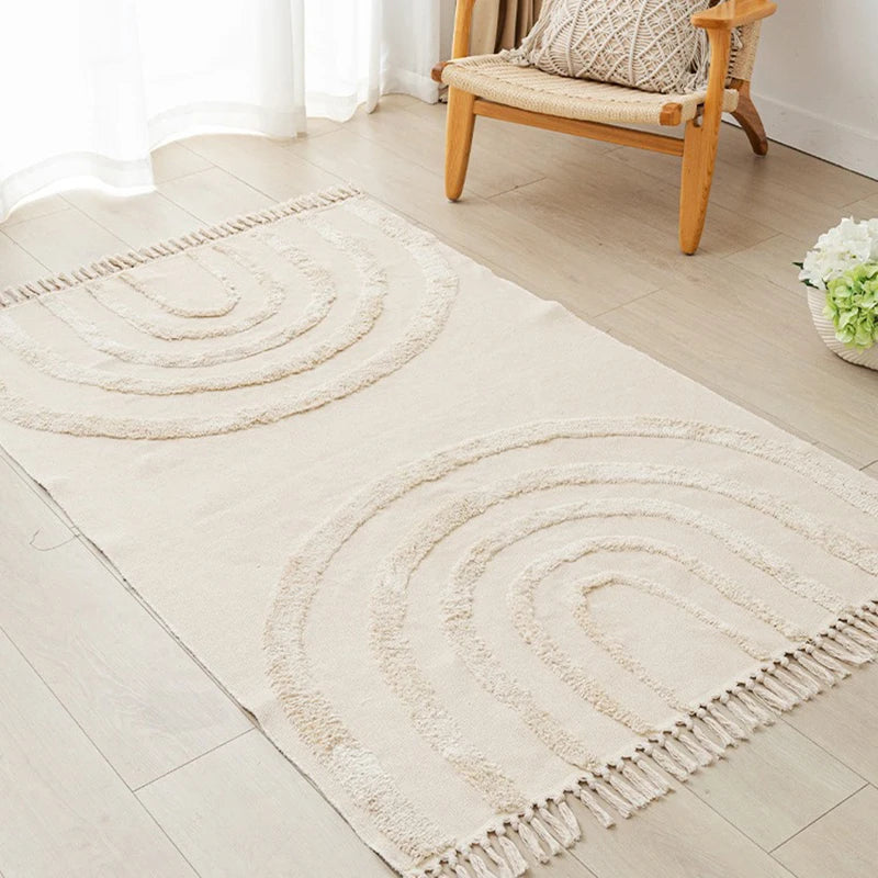 Arc Rainbow Cotton Linen Runner