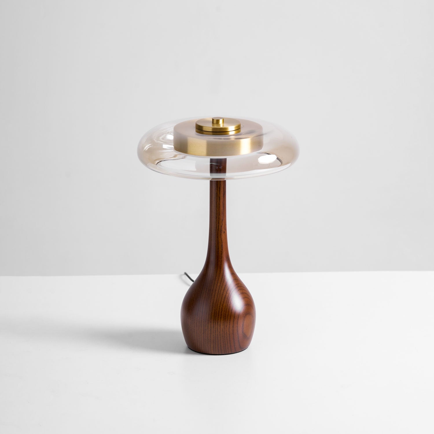 Amberwood Curve Table Lamp