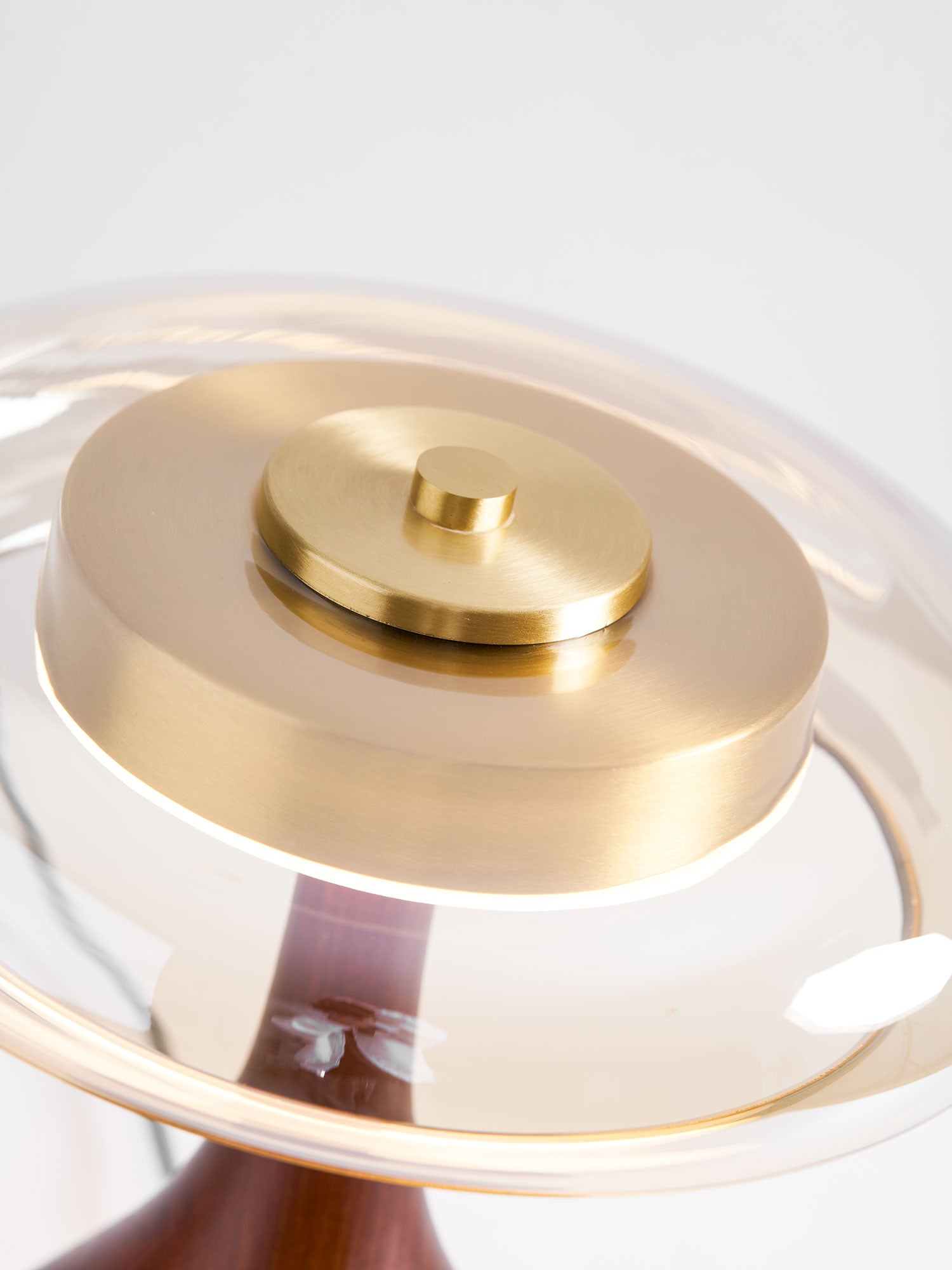 Amberwood Curve Table Lamp