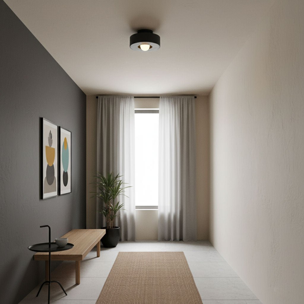 Column Stacked Resin Ceiling Light