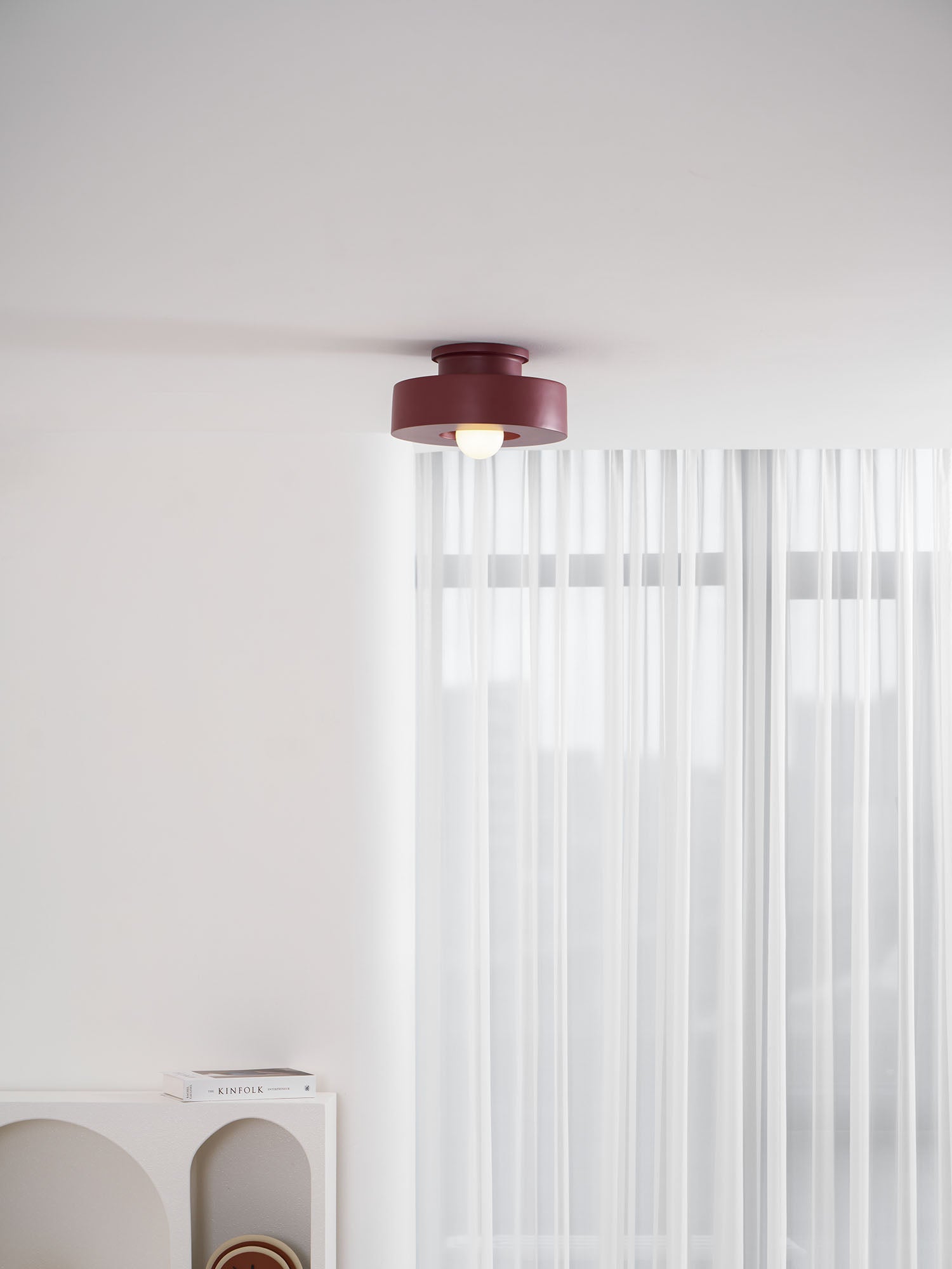 Column Stacked Resin Ceiling Light