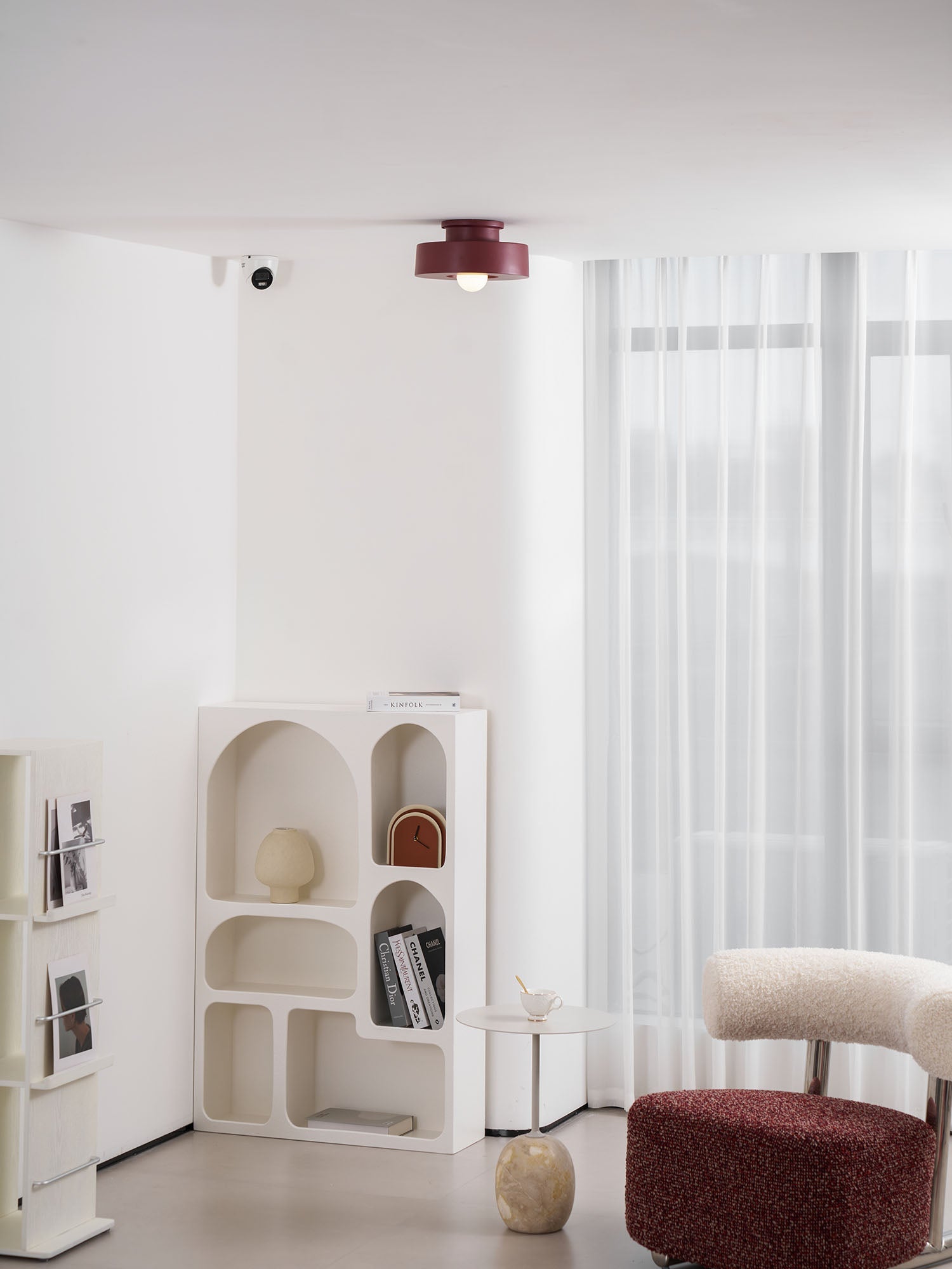 Column Stacked Resin Ceiling Light