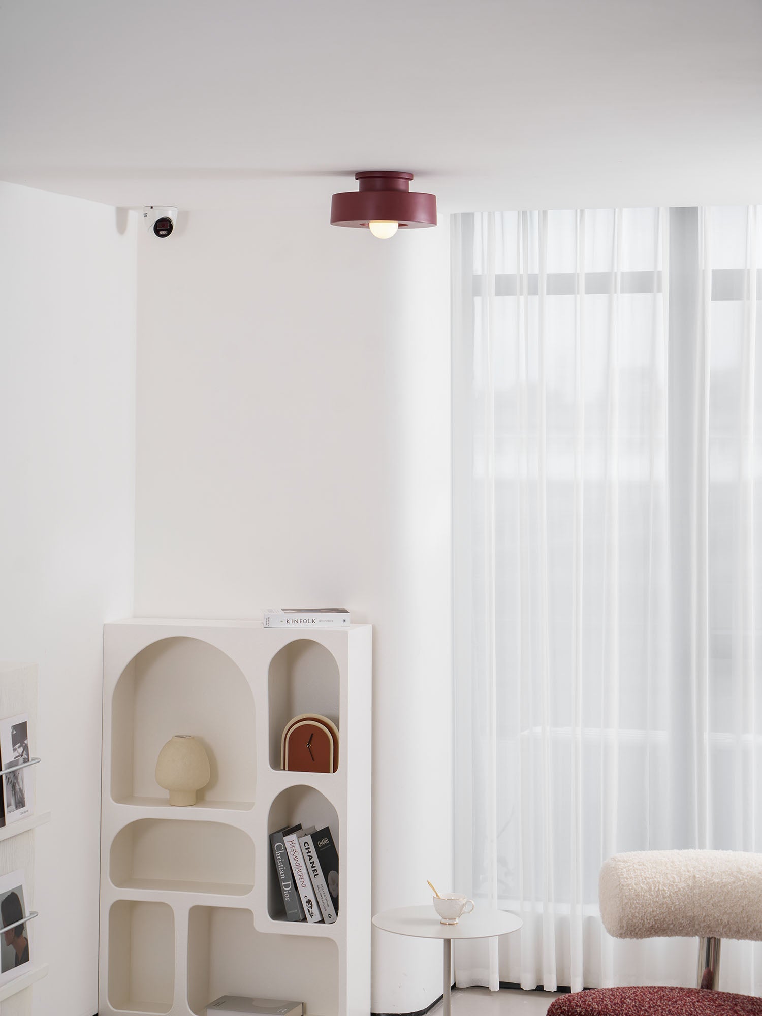 Column Stacked Resin Ceiling Light
