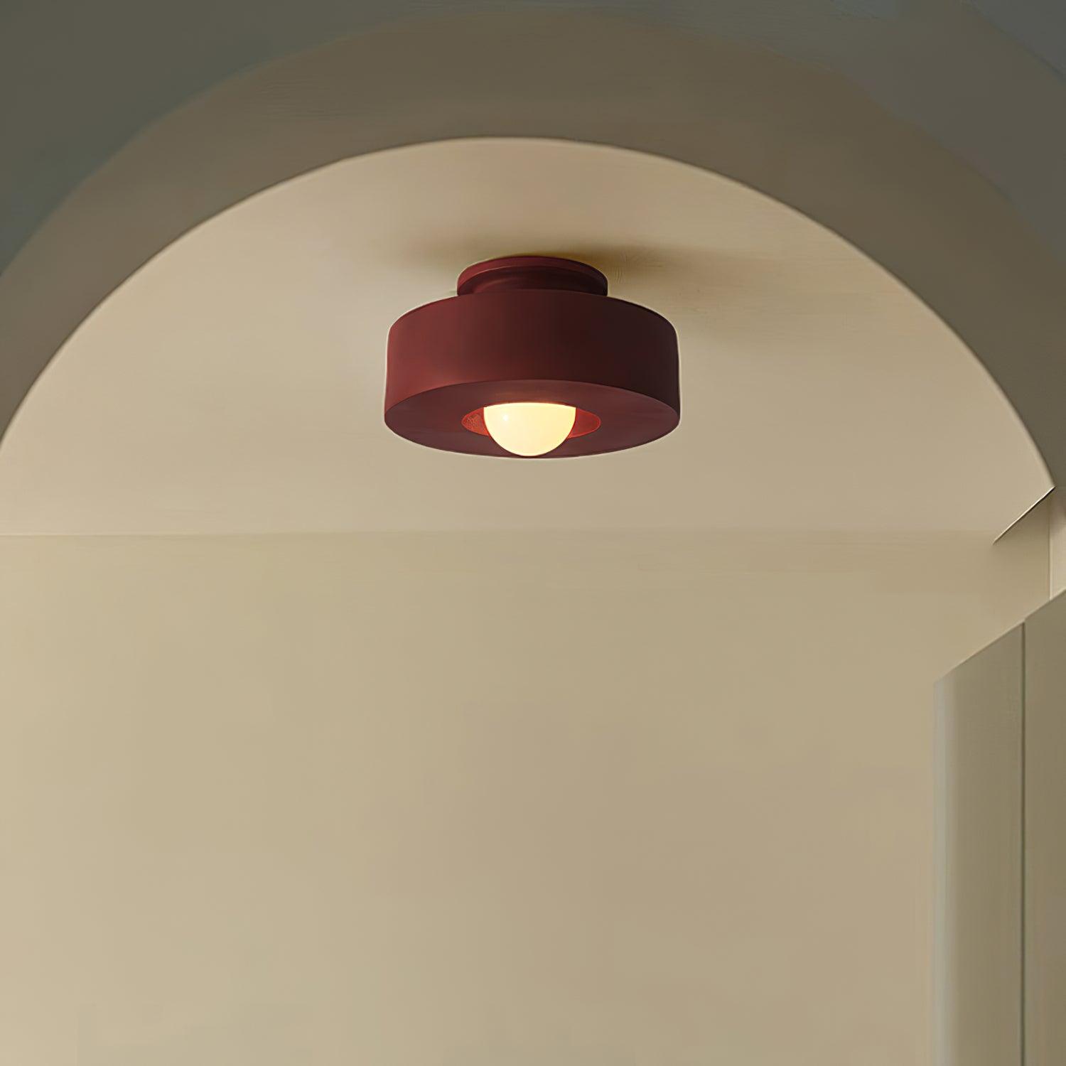 Column Stacked Resin Ceiling Light