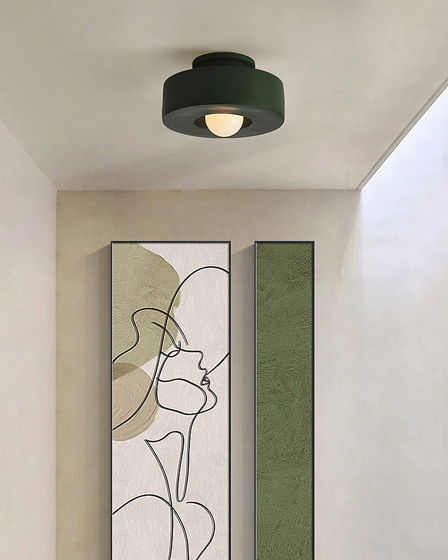 Column Stacked Resin Ceiling Light