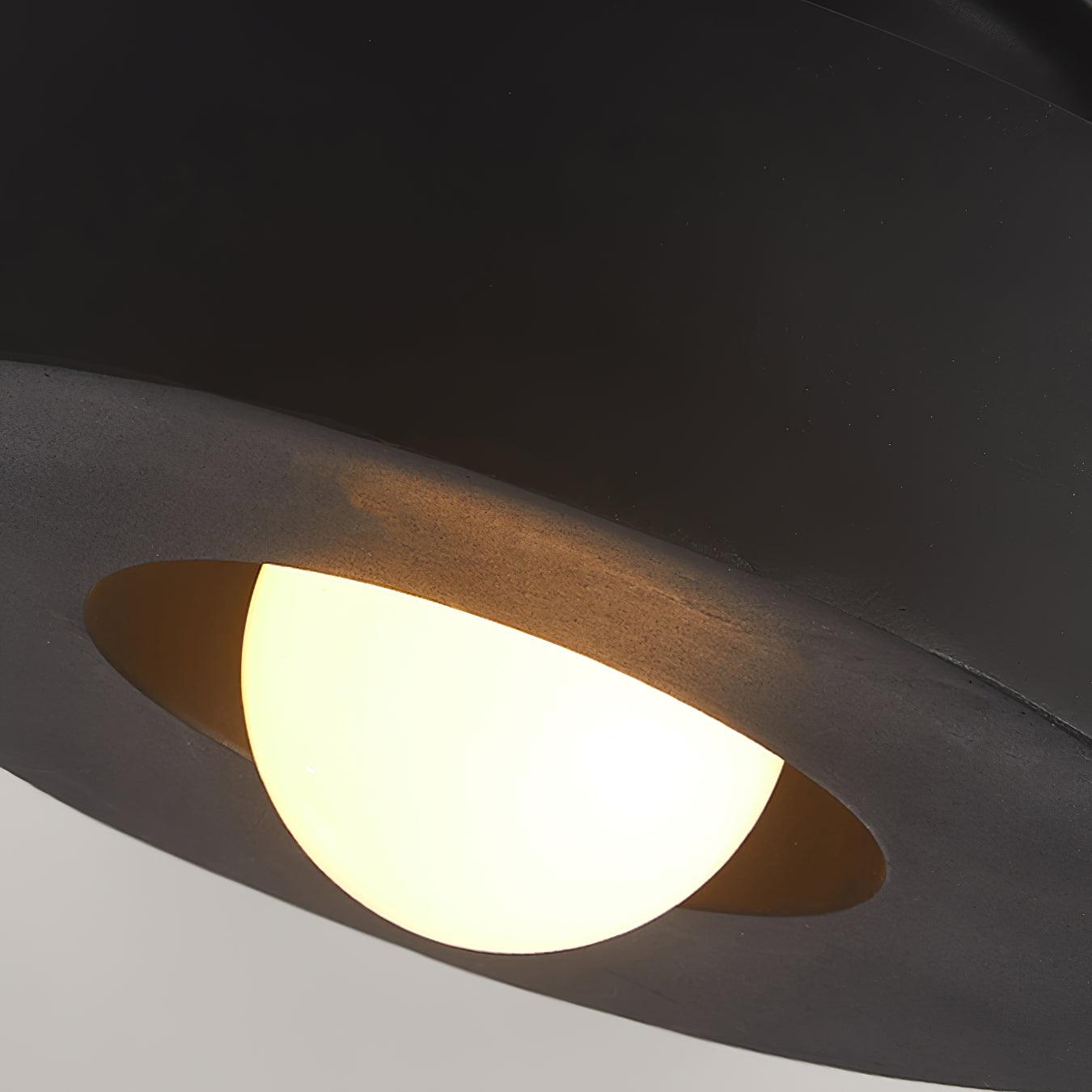 Column Stacked Resin Ceiling Light