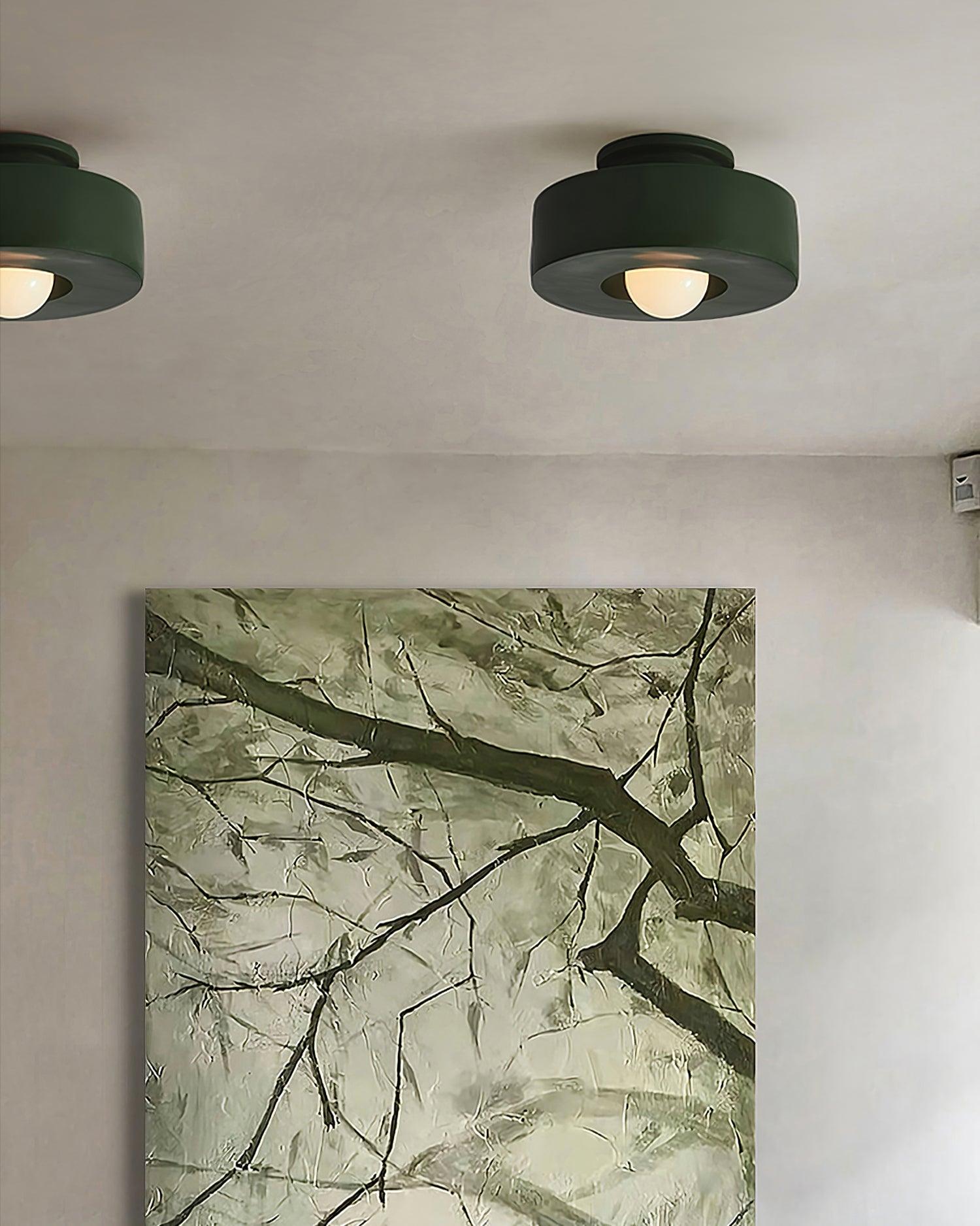 Column Stacked Resin Ceiling Light