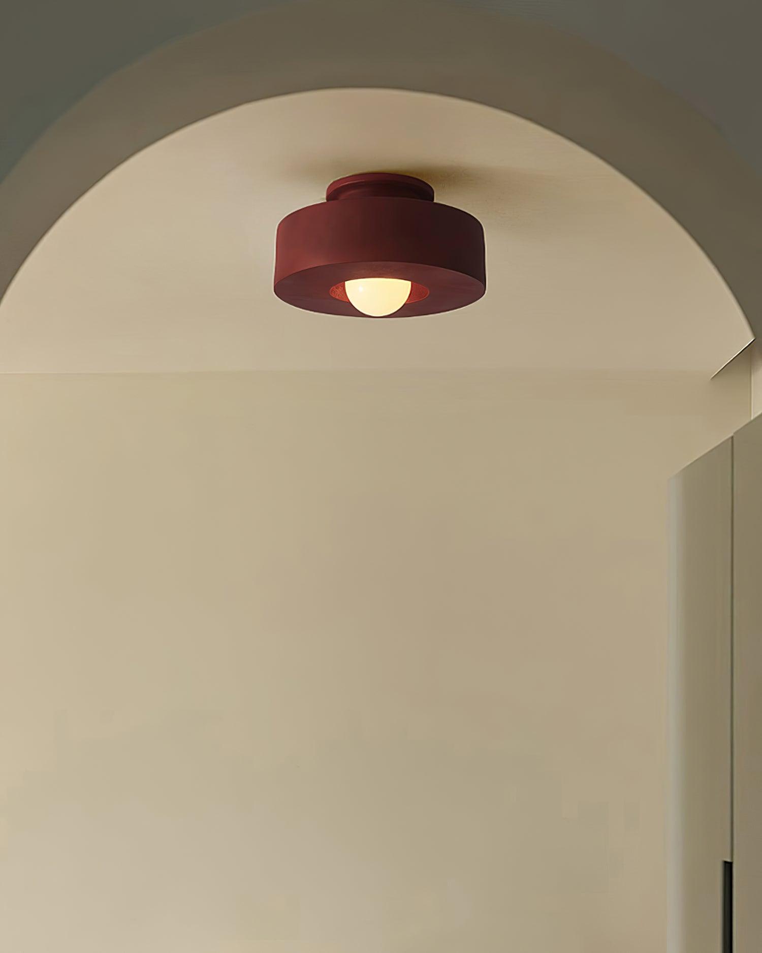 Column Stacked Resin Ceiling Light