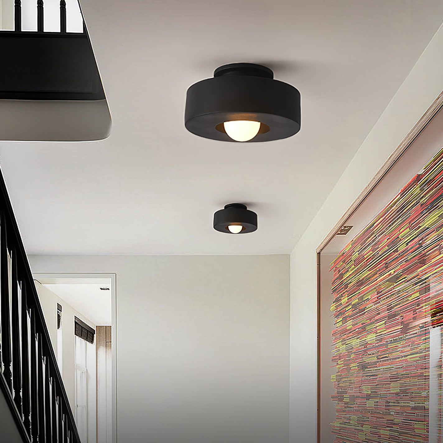 Column Stacked Resin Ceiling Light