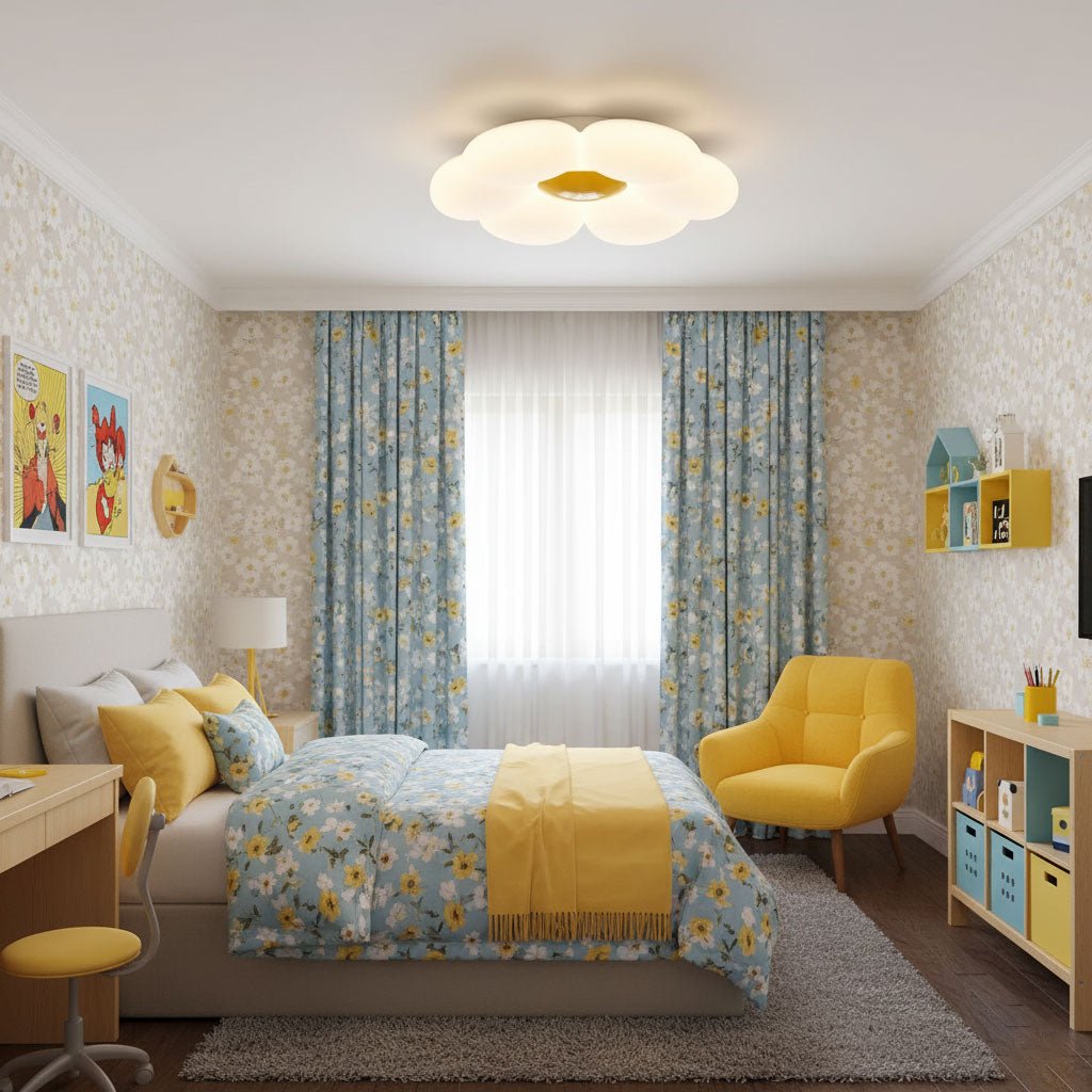 Petala Six-Petal Ceiling Light