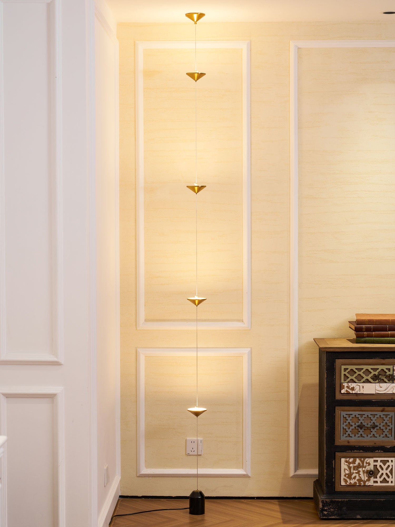 Meridian Marble Counterweight Floor Lamp