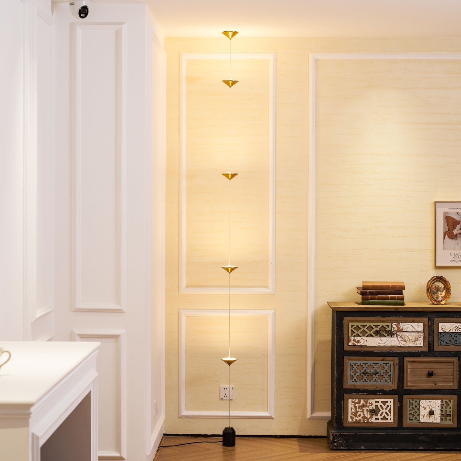 Meridian Marble Counterweight Floor Lamp