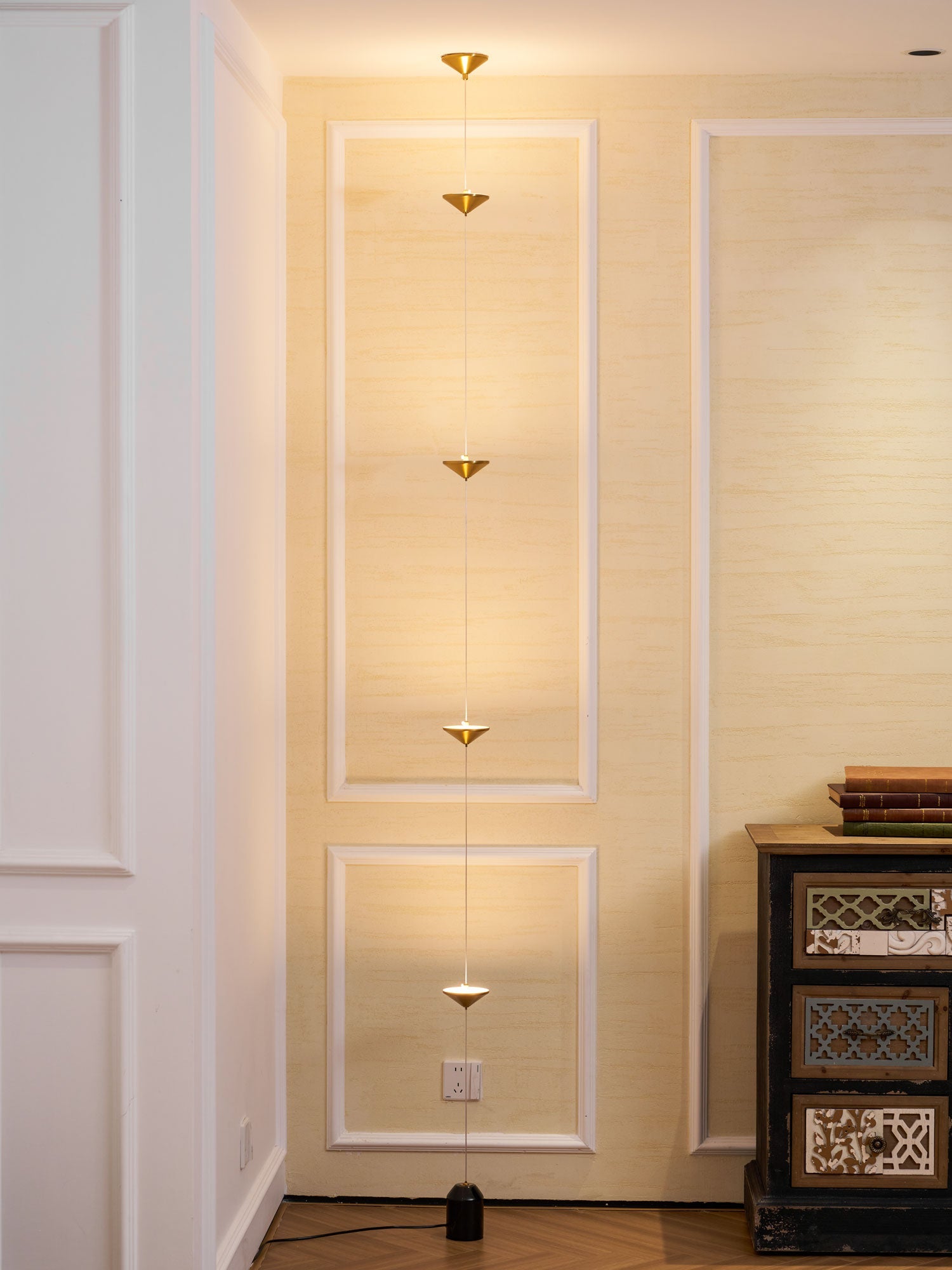 Meridian Marble Counterweight Floor Lamp
