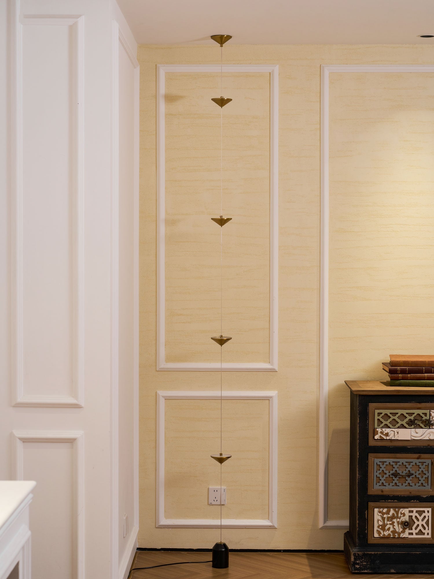 Meridian Marble Counterweight Floor Lamp