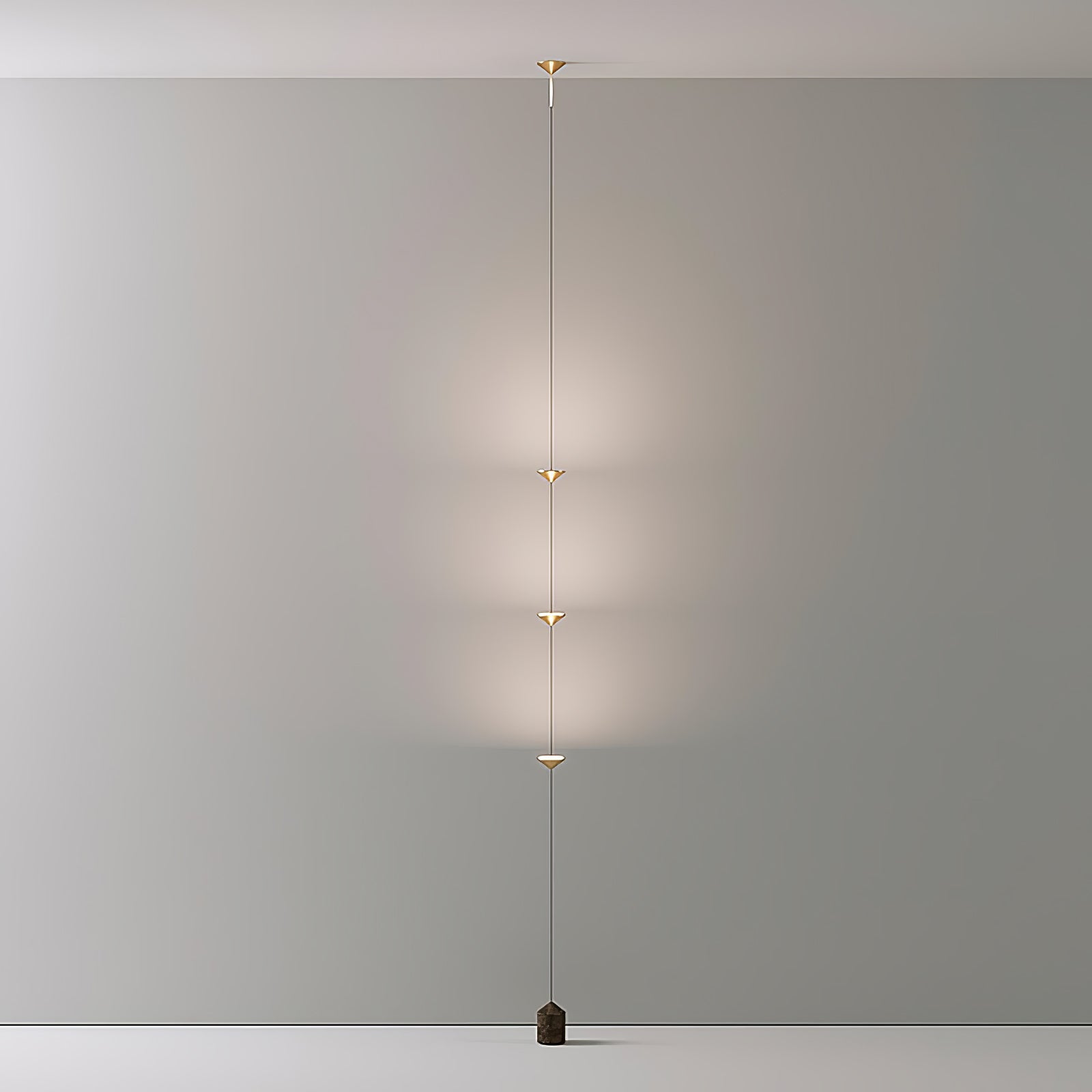 Meridian Marble Counterweight Floor Lamp