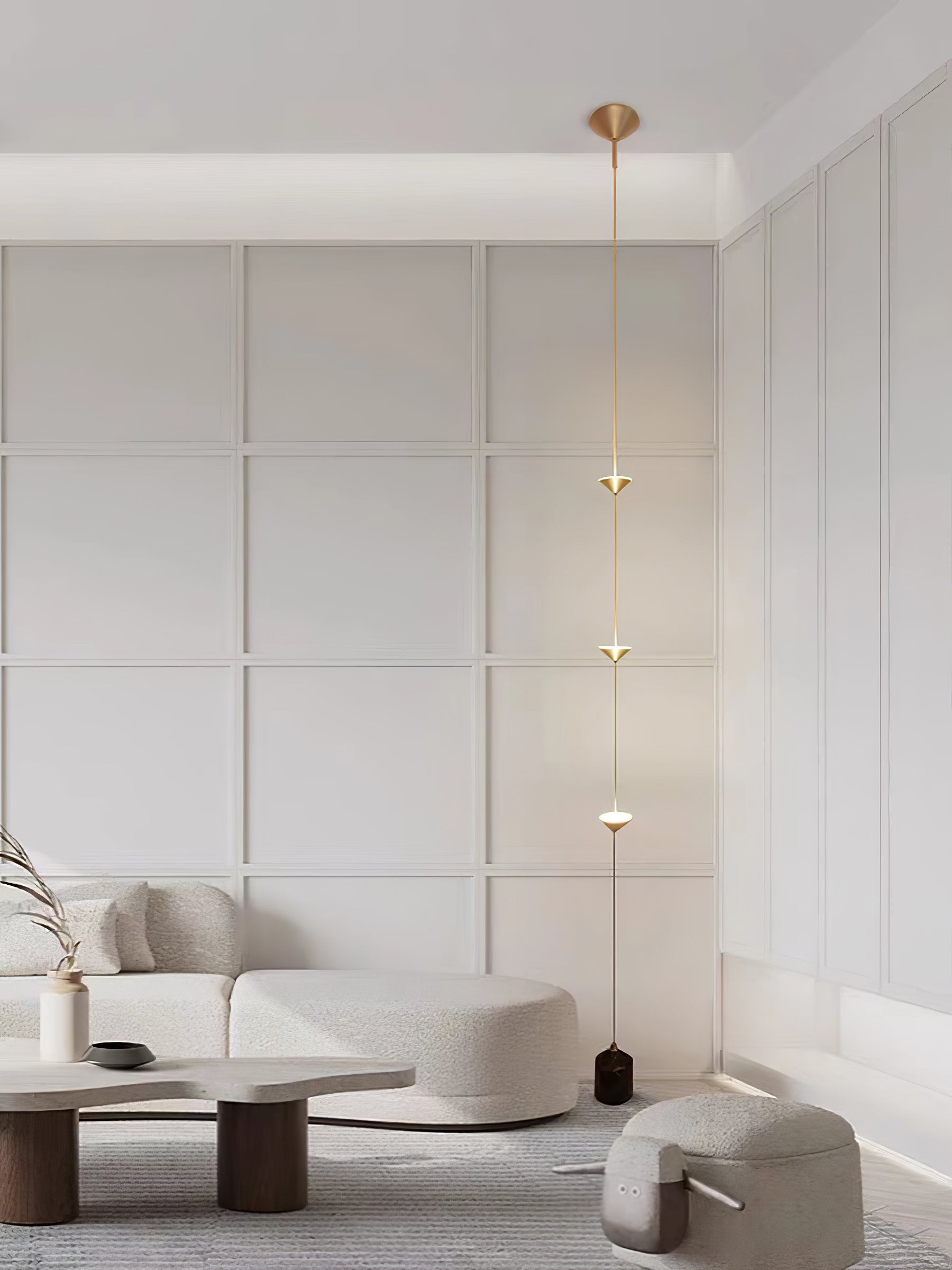 Meridian Marble Counterweight Floor Lamp