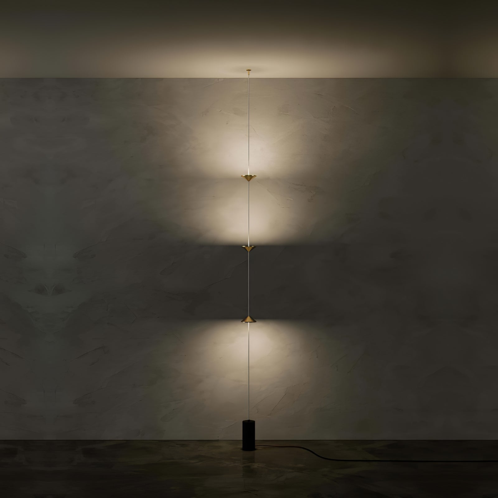Meridian Marble Counterweight Floor Lamp