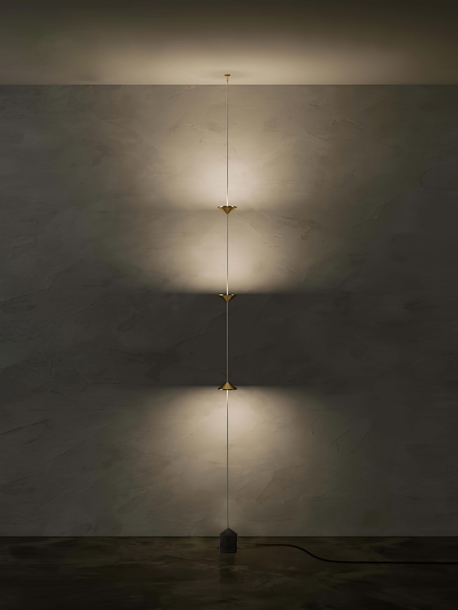 Meridian Marble Counterweight Floor Lamp