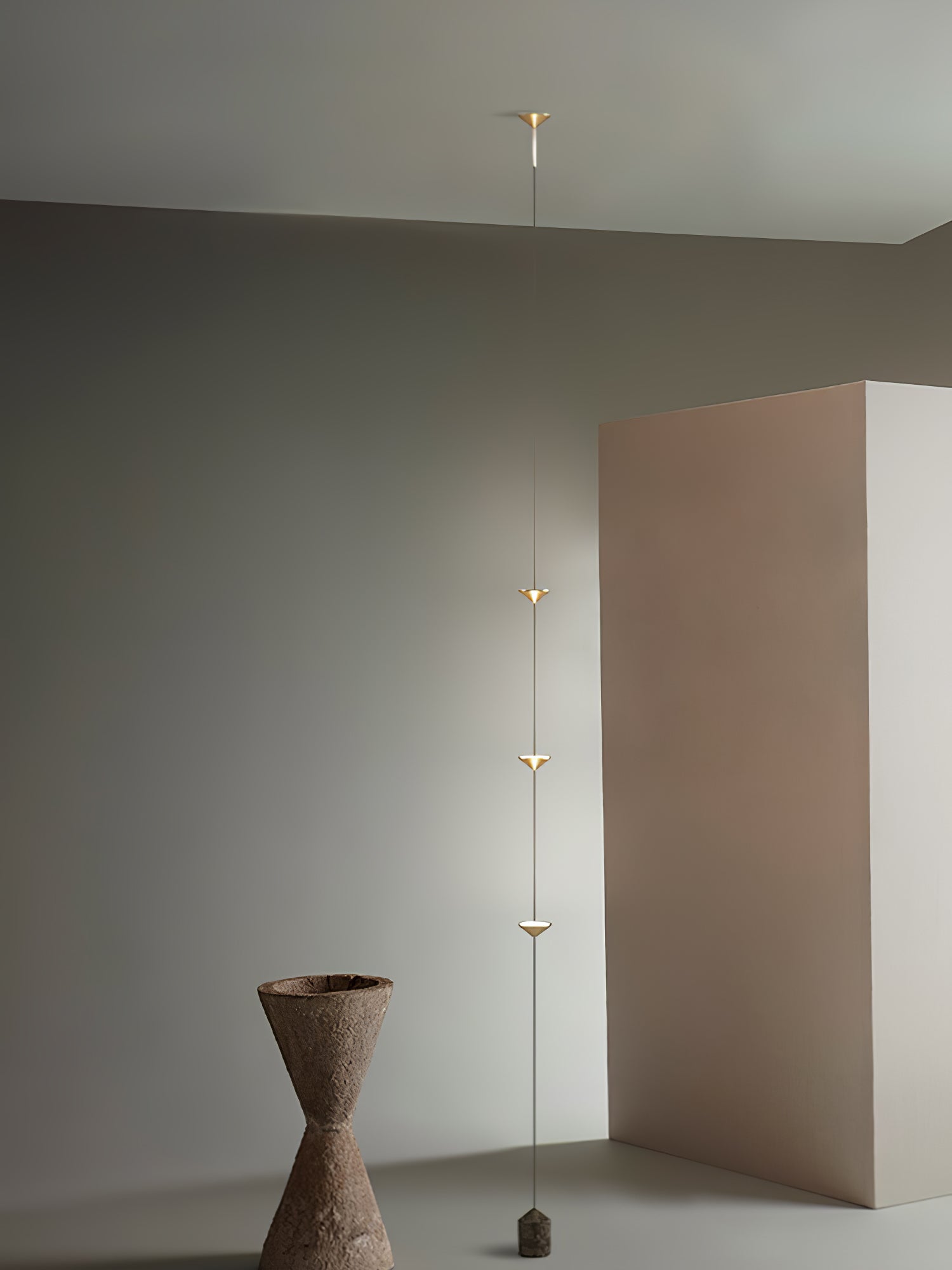 Meridian Marble Counterweight Floor Lamp